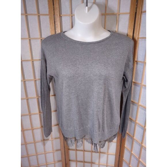 Lane Bryant 14/16 Lace Trim Sweater - Picture 9 of 10